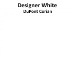 Dupont Corian Designer White